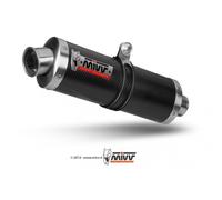 Silencieux Mivv SPORT OVAL SLIP-ON carbone pour SUZUKI SV 650 BJ 2003 > 2003