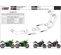 Silencieux Mivv SPORT pour KAWASAKI NINJA 400 BJ 2018 >