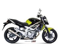Silencieux Mivv SPORT X-cone SLIP-ON acier inoxydable pour SUZUKI GLADIUS BJ 2009 > 2015