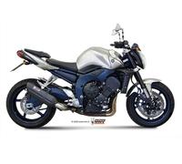 Silencieux MIVV Suono inox brossé noir/casquette carbone Yamaha FZ1/FZ1 Fazer
