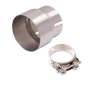 Silencieux Moto Adaptateur D'échappement Universel pour Moto, Réducteur De 51 Mm vers 52 Mm, 54 Mm, 56 Mm, 58 Mm, 62 Mm, 64 Mm