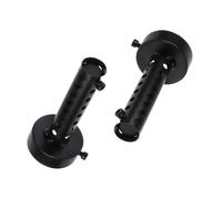 Silencieux moto, Kacepar 60mm DB Killer Muffler Baffle, Universal Exhaust Pipe Silencer, Can Noise Muffler Noise Canceller, Black, 2 Piece