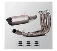 Silencieux Moto Kit D'échappement Complet Alliage Titane Moto Pour R1 2015-2025 Collecteur D'échappement Modifié Silencieux En Carbone Ligne Course