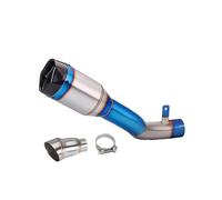 Silencieux Moto Pour CBR650 Pour CB650R 2018-2023 Moto SR1 Section Médiane Intégrée Bleuie