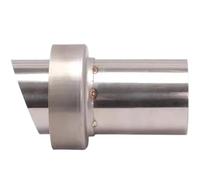 Silencieux Moto Silencieux D'échappement Universel De 54,5 Mm pour Moto, Réduit Le Bruit