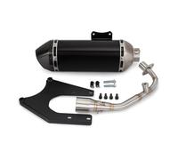 Silencieux Moto Système D'échappement Complet Moto Pour Vespa Sprint 150 Primavera 125 2014-2024 Collecteur Modifié Silencieux Avec Support DB Killer