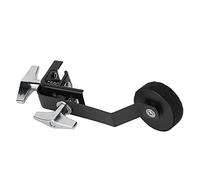 Silencieux muet, conception compacte et pratique Contrôle de la tonalité du clip Alliage précis du métal pour contrôler ou éliminer les harmoniques excessives pour les caisses claires(le noir)