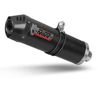 SILENCIEUX OVALE CARBONE-CARBONE MIVV POUR YAMAHA TENERE 700 2019-2024