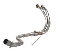 Silencieux Pièces Pour Ninja250 Ninja300 2013 2014 2015 2016 Collecteurs D'échappement Moto Tuyau Liaison Avant Coude Tuyau Descendant Rond 51mm Tuyau D'échappement Moto