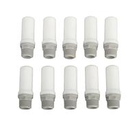 Silencieux Pneumatique 10 Pièces G3/8in avec Effet de Réduction du Bruit élevé, Matériau PP, Large Application pour Cylindre, électrovanne, Boîte de Vitesses