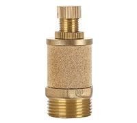 Silencieux pneumatique en laiton, réducteur de bruit d’échappement d’air à filetage mâle pour électrovanne et vérin pneumatique, silencieux à étranglement SLL avec dimensions G1/8 (Gz/h)