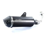 Silencieux POLINI Acier Inoxydable Avec Catalyseur pour Vespa Printemps 4T 125