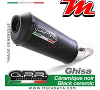 Gpr Exhaust Systems Ghisa G 650 Gs Sertao 10-16 Homologated Slip On Muffler Noir Homologated