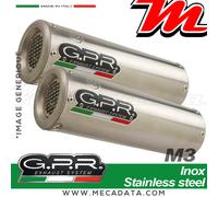 Silencieux Pot d'échappement GPR KAWASAKI Z 1000 2003