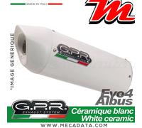 Gpr Exhaust Systems Albus Evo4 Lc 8 1290 Super Ktm Adventure 17-20 Euro 4 Homologated Slip On Muffler Blanc Homologated