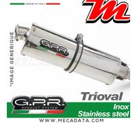 Silencieux Pot d'échappement GPR MOTO GUZZI Norge 1200 4V-GT8V 2012