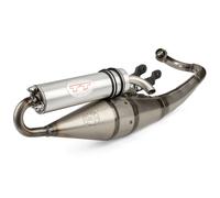 Silencieux Pot D'Échappement LEOVINCE Piaggio Typhoon 50 2 Stoke 2017-HAND Made