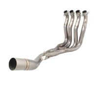 Silencieux Pot D'échappement Moto en Alliage De Titane pour Suzuki GSXR1000 GSXR 1000 2017-2023 Silencieux De Raccordement Avant D'échappement