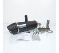 Silencieux pot échappement carbone Leovince pour moto Kawasaki Ninja 250 R 2013-2016