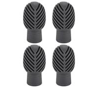 silencieux pour baguettes de batterie | d'entraînement silencieux en silicone | 4 housses de baguettes | Capuchons de maillets de réduction du bruit | Ensemble d' d'entraînement