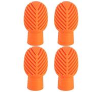 silencieux pour baguettes de batterie | d'entraînement silencieux en silicone | de sourdine de batterie | 4 housses de baguettes | Capuchons de maillets de réduction du bruit |