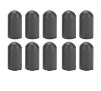 Silencieux pour baguettes, paquet de 10 |Conseils de pratique en silicone pour une batterie silencieuse |Préserve les baguettes et réduit le bruit pour la pratique à la maison, en