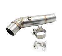 Silencieux pour CB600F pour CB 600F pour Hornet 2007-2013 pour Hornet 600 Silencieux d'échappement Lien Moyen Tuyau d'échappement Tuyau de Connexion intermédiaire Slip-on Moto échappement Slip