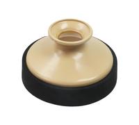 Silencieux rond en ABS léger pour saxophone altos - Amortisseurs de saxophone altos - Accessoire pour instruments à vent en bois