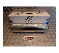 Silencieux Scorpion Oval Inox Gros Modele Moto Suzuki 650 Sv 761809 Sc58seo
