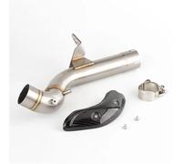 Silencieux Silencieux D'échappement Intermédiaire avec Protection Thermique pour Moto pour BMW F750GS, F850GS, F 850 GS (2018-2022) D'échappement(Couleur 1)