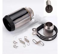 Silencieux Silencieux D'échappement Moto pour BMW S1000RR pour Yamaha Tmax530, Modèle Route, 51 Mm, avec DB Killer D'échappement(Couleur 1)
