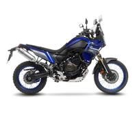 Leovince Lv One Evo Yamaha Xtz 690 19-22/xtz 690 Sp 21-22/xtz 700 23-26/xtz 700 D 23-24 Not Homologated Slip On Muffler Argenté Not Homologated