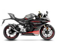 Silencieux slip-on LeoVince GP CORSA BK E5 CF MOTO 450 SS/450 SR 2023 2024