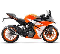 15502BU - Silencieux Échappement LeoVince GP CORSA BLACK KTM DUKE 125 (17-20)