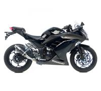 Silencieux slip-on LeoVince GP CORSA E3 KAWASAKI NINJA 300 R/ABS 2013 2016