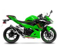 LeoVince Silencieux slip-on GP CORSA EVO BK E5+ pour Kawasaki NINJA 500/SE 2024-2026