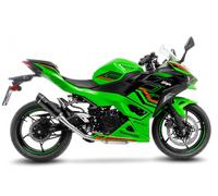 Silencieux slip-on LeoVince GP CORSA EVO BK E5+ KAWASAKI NINJA 500/SE 2024 2026