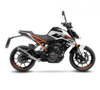 Silencieux slip-on LeoVince GP CORSA MATTE Non hom E4 KTM DUKE 125 2017 2020
