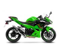 Leovince Gp Corsa Kawasaki 3389 Not Homologated Muffler Argenté Not Homologated