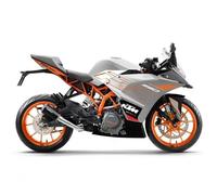 LeoVince Silencieux slip-on LV-10 BLACK Non hom E4 pour KTM DUKE 125 2017-2020