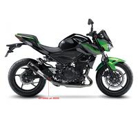 LeoVince Silencieux slip-on LV Corsa Black Edition - Non homologué - Kawasaki Ninja 500 ABS 24-26