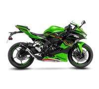 Silencieux slip-on LeoVince LV CORSA S BK E5+ KAWASAKI ZX-4R/RR NINJA 2024 2026