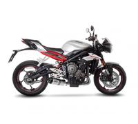 LeoVince Silencieux slip-on LV ONE EVO E4 pour TRIUMPH STREET 765 S/R 2017–2019