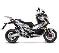 Leovince Lv Pro Honda X-adv 17-24 Not Homologated Muffler Argenté Not Homologated