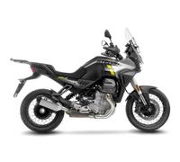 Silencieux slip-on LeoVince LV14 TITAN Homo ECE E5+ MOTO GUZZI STELVIO 2024 2026