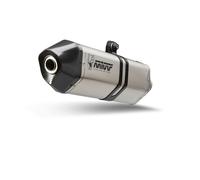 MIVV Silencieux Slip-On Speed Edge H.079.lrx Honda CRF1100L Africa Twin 2020-24 Argenté Homologué