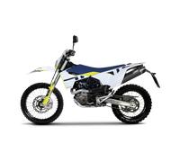 MIVV Échappement M.HU.010.LXBC pour Husqvarna 701 Enduro/Supermoto 2021 2023 Noir Ovale Inox