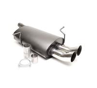 Silencieux sport double sortie DTM pour BMW Série 3 E46 - 4 et 6 cylindres essence