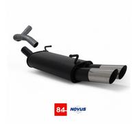 Silencieux Sport Groupe N MS-DESIGN Pour Seat Ibiza (6L) 2x76 Mm