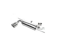 Silencieux Sport inox sortie 2 x 76 mm Rond pour A3 (8P)